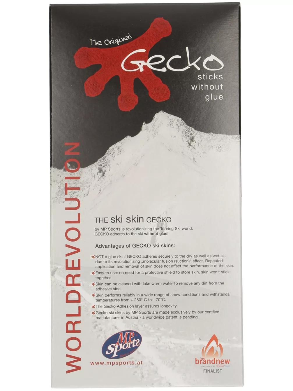 Gecko 140mm 157-167 Splitboard Skins 4 Gecko 140mm 157-167 Splitboard Skins – Bild 4