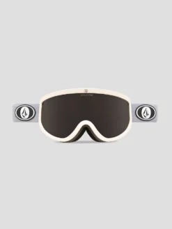 Volcom Footprints Light Grey/Khaki Goggle -Skiausrüstung Verkauf FootprintsLightGreyKhakiGoggle 2
