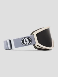 Volcom Footprints Light Grey/Khaki Goggle -Skiausrüstung Verkauf FootprintsLightGreyKhakiGoggle 3