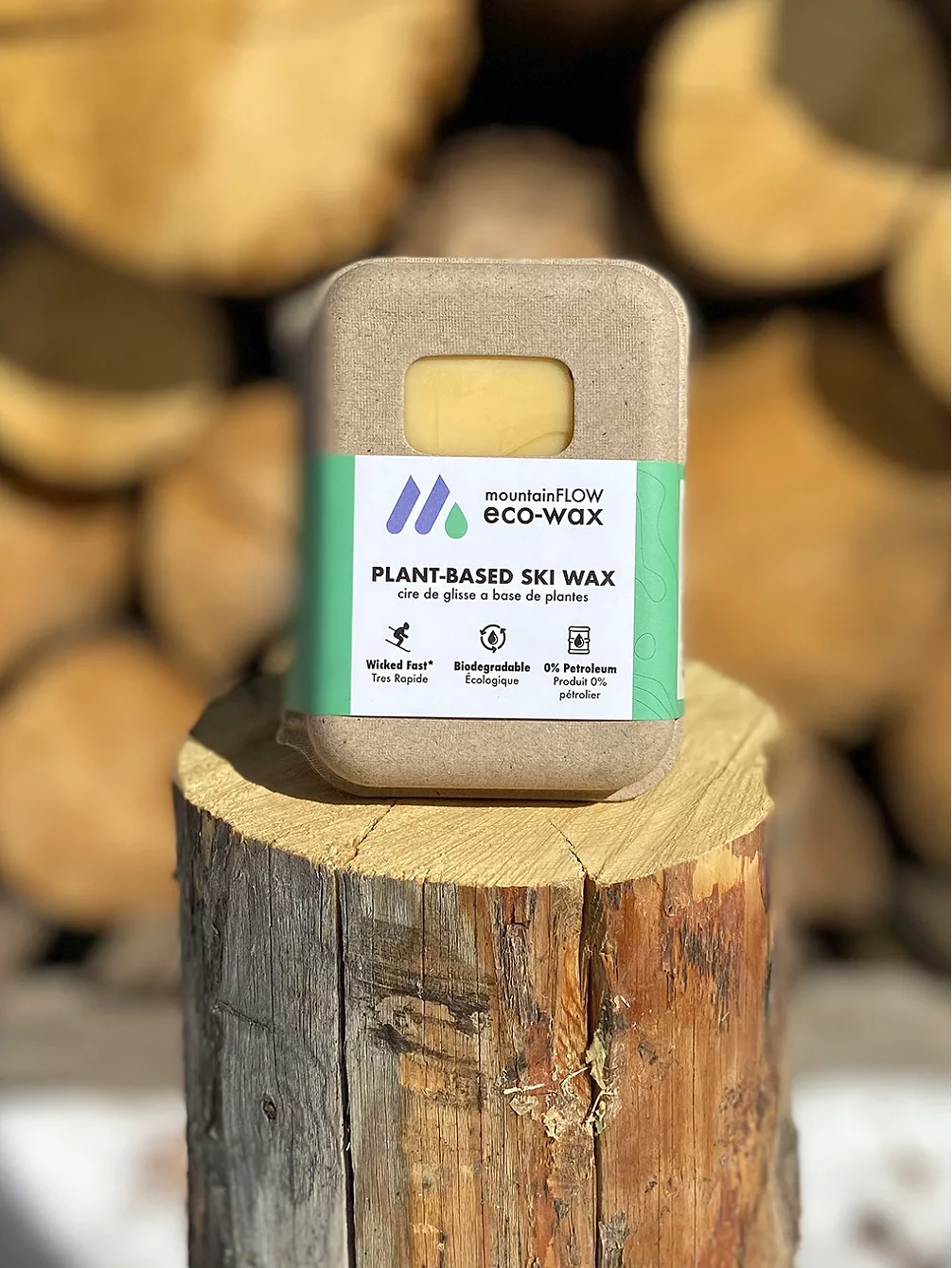 Mountain Flow Hot All Temperature (-13/-1C) 130G Wachs 2 Mountain Flow Hot All Temperature (-13/-1C) 130G Wachs – Bild 2