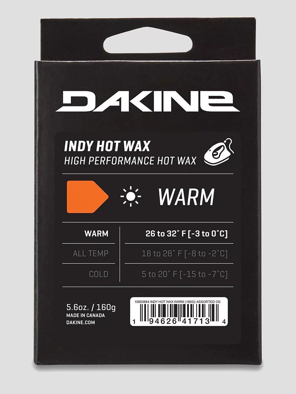 Dakine Indy Hot Warm 160g Wachs 1 Dakine Indy Hot Warm 160g Wachs
