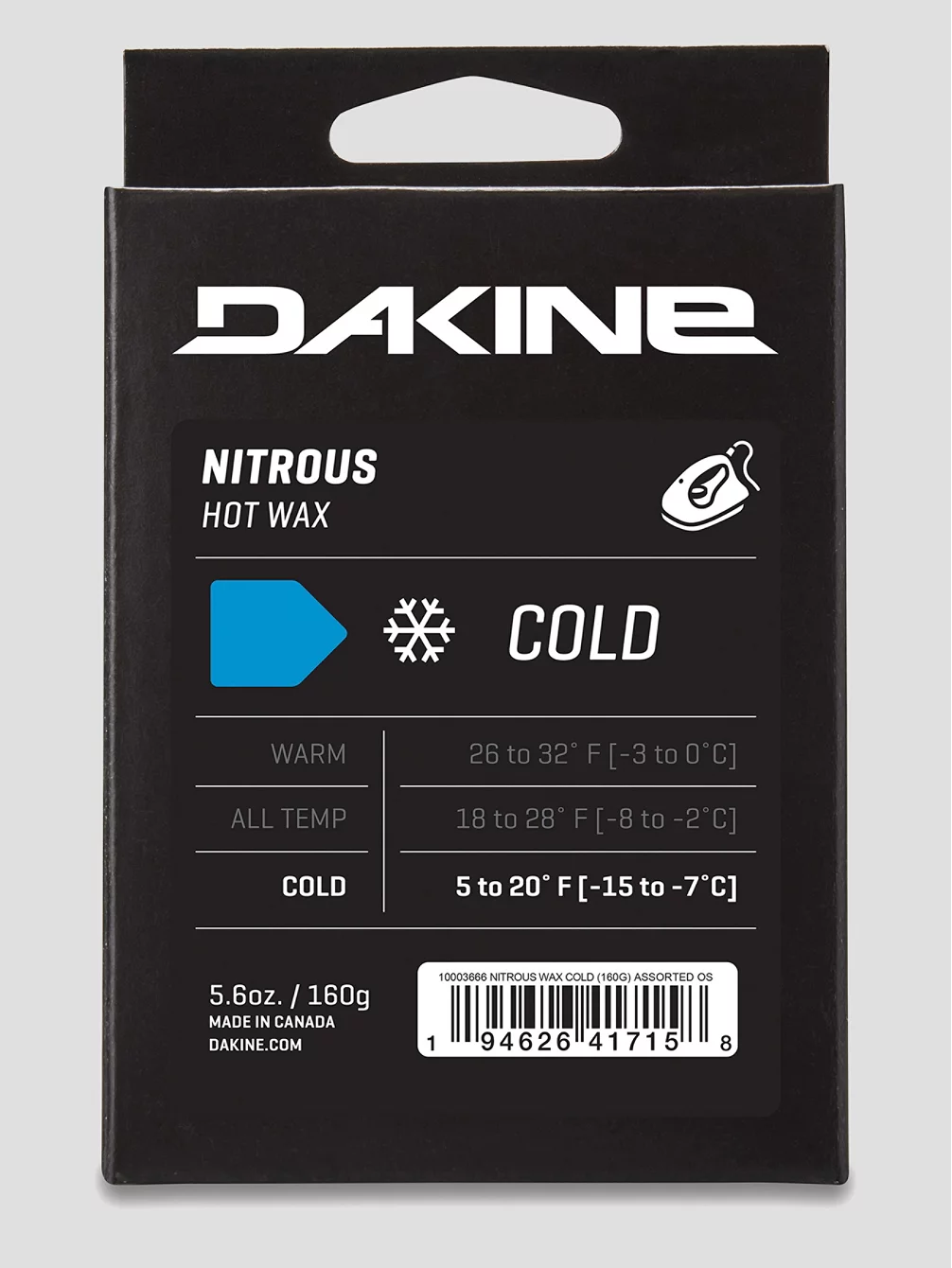 Dakine Nitrous Cold 160g Wachs 1 Dakine Nitrous Cold 160g Wachs