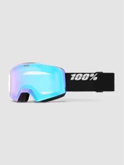 100Percent Norg Hiper Black/Silver Goggle -Skiausrüstung Verkauf NorgHiperBlackSilverGoggle 3