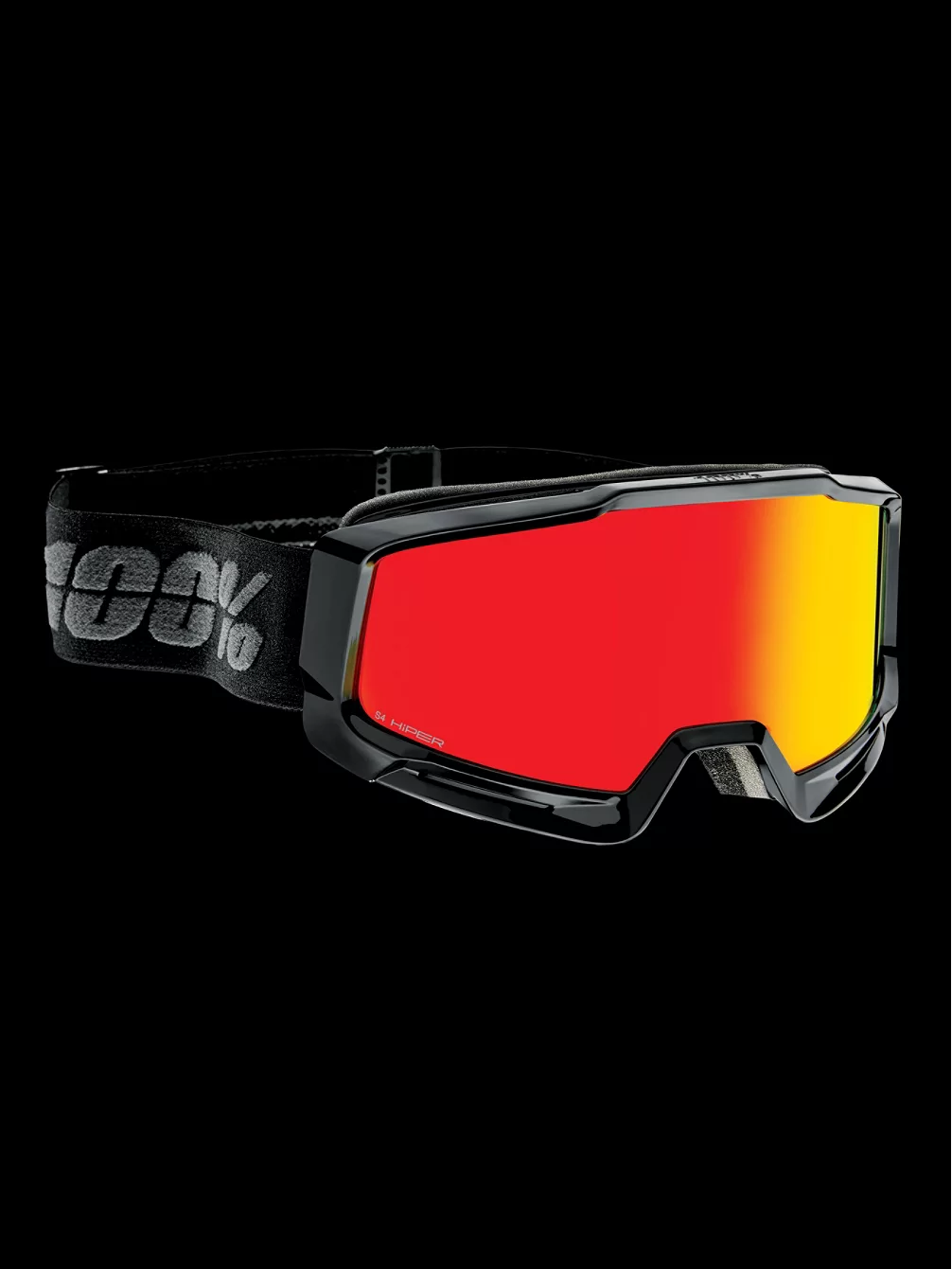 100Percent Okan Hiper Black/Red Goggle 2 100Percent Okan Hiper Black/Red Goggle – Bild 2