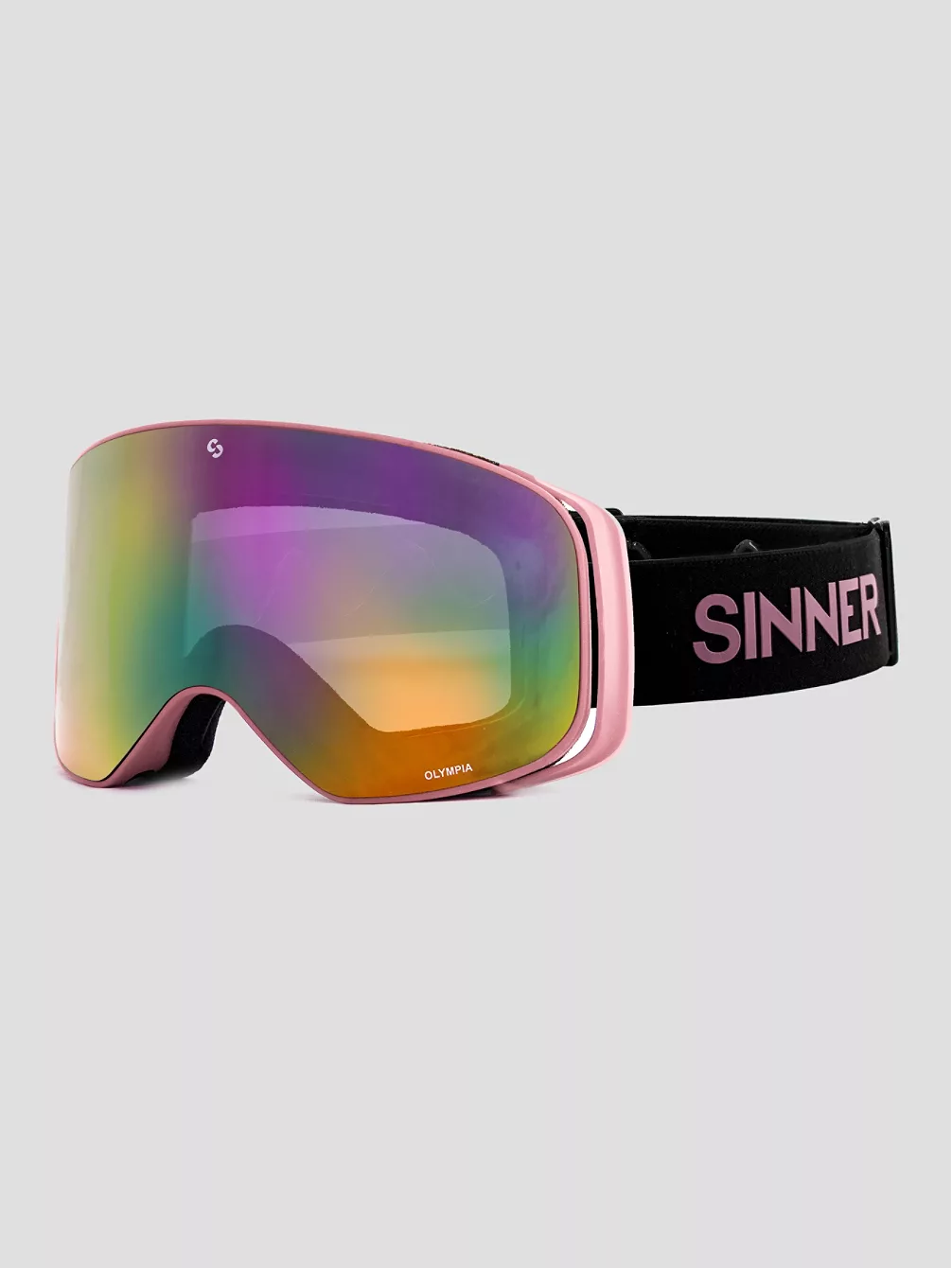 Sinner Olympia Matte Light Pink Goggle 1 Sinner Olympia Matte Light Pink Goggle