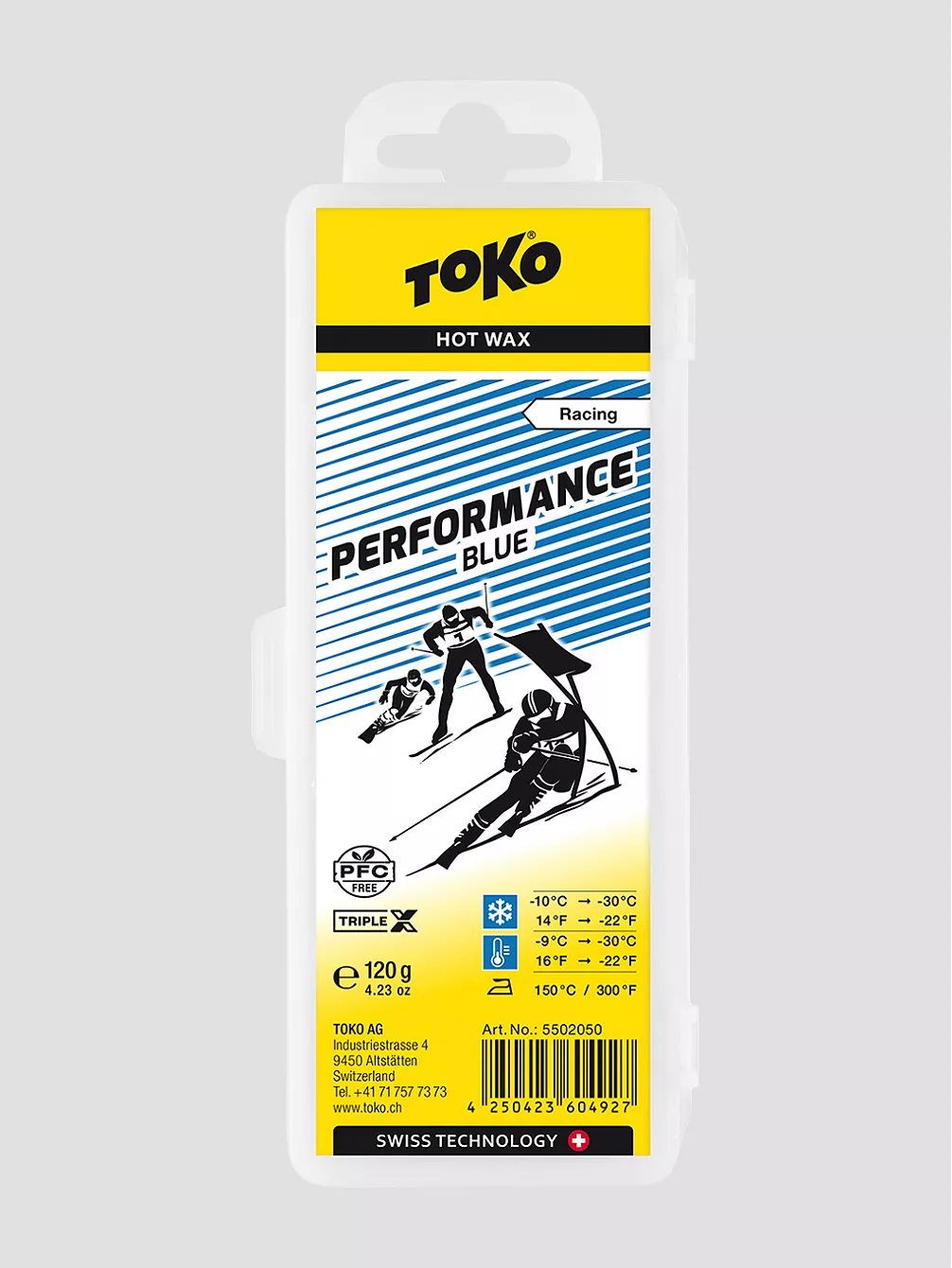 Toko Performance Blue 120g Wachs 1 Toko Performance Blue 120g Wachs