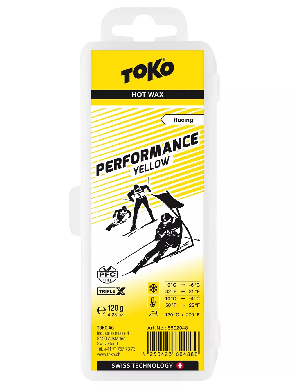 Toko Performance Yellow 120g Wachs 1 Toko Performance Yellow 120g Wachs