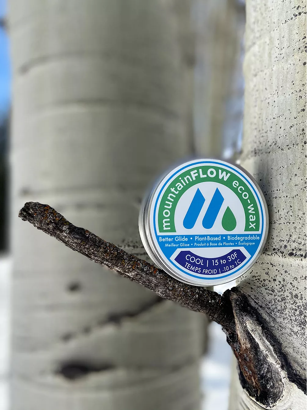 Mountain Flow Quick Cool (-10/-0C) 56G Wachs 2 Mountain Flow Quick Cool (-10/-0C) 56G Wachs – Bild 2