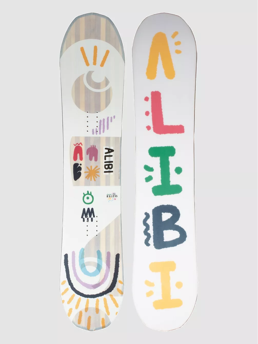 Alibi Snowboards Recess 135 2023 Snowboard 1 Alibi Snowboards Recess 135 2023 Snowboard
