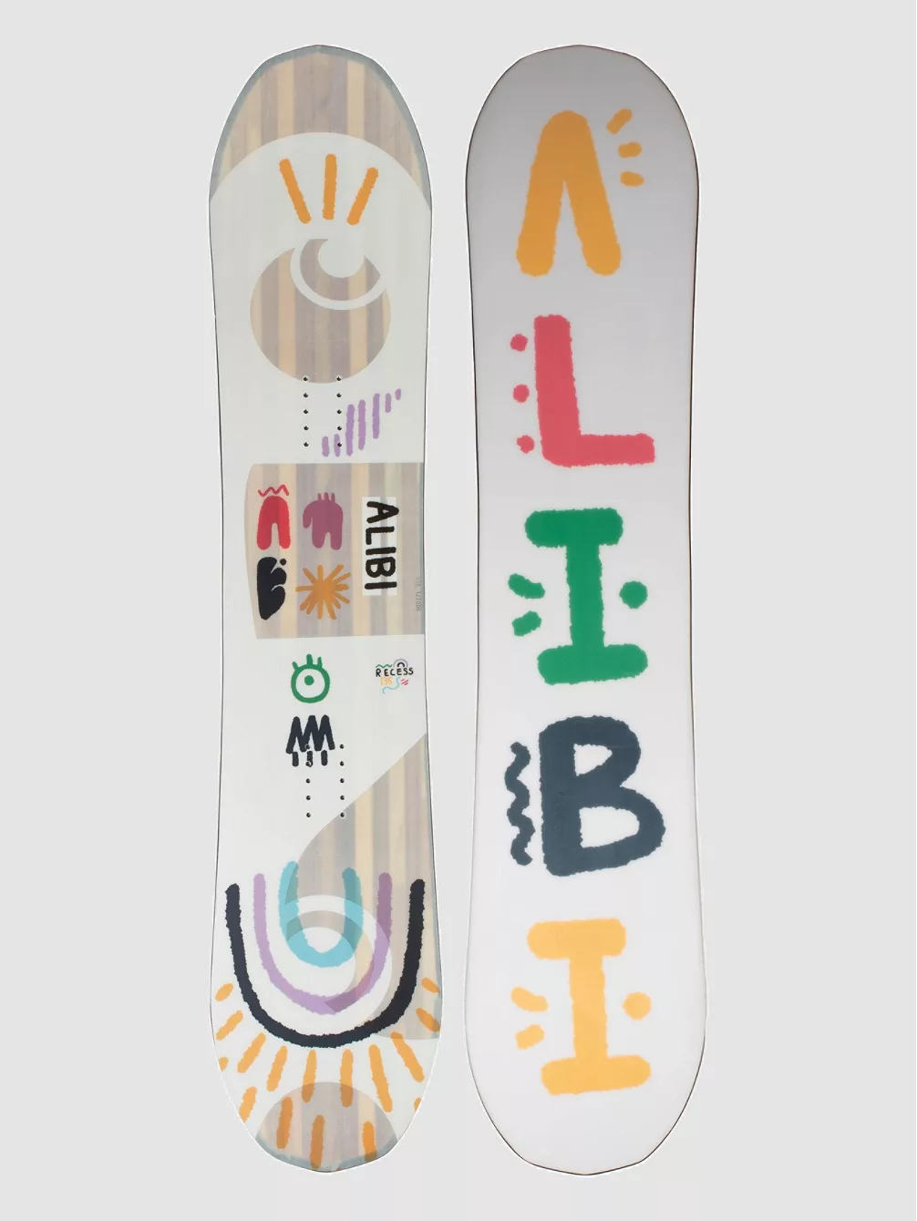 Alibi Snowboards Recess 154 2023 Snowboard 1 Alibi Snowboards Recess 154 2023 Snowboard