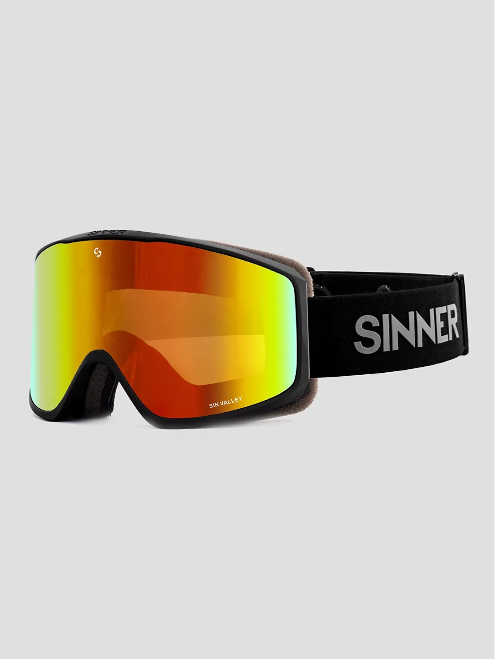 Sinner Sin Valley Matte Black (+Bonus Lens) Goggle 1 Sinner Sin Valley Matte Black (+Bonus Lens) Goggle