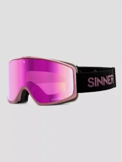 Sinner Sin Valley S Matte Lt Pink (+Bonus Lens) Goggle