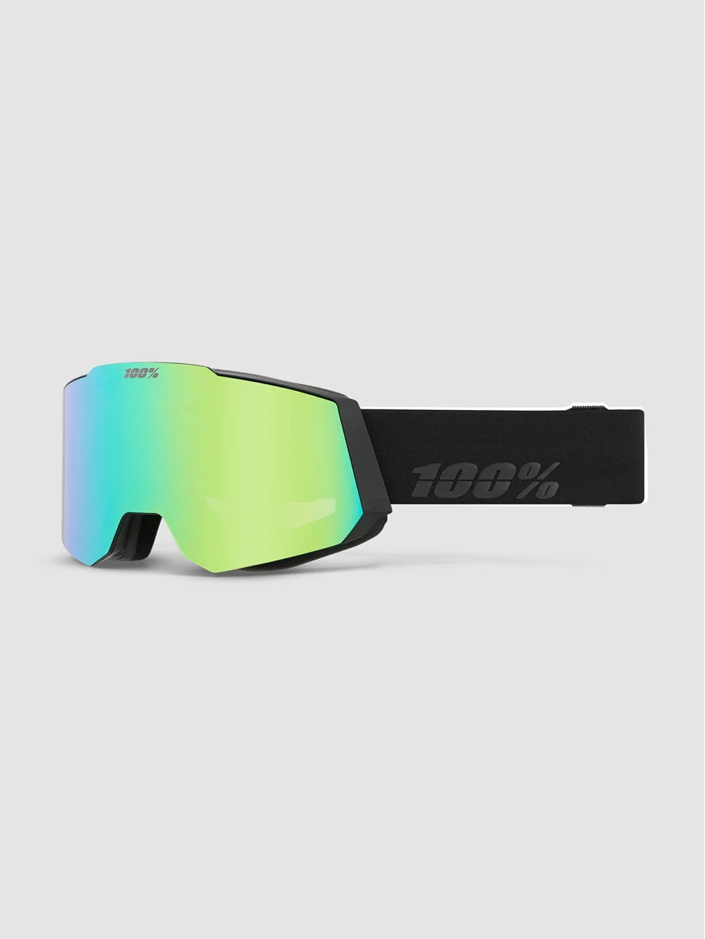100Percent Snowcraft Hiper Black/Green Goggle 1 100Percent Snowcraft Hiper Black/Green Goggle