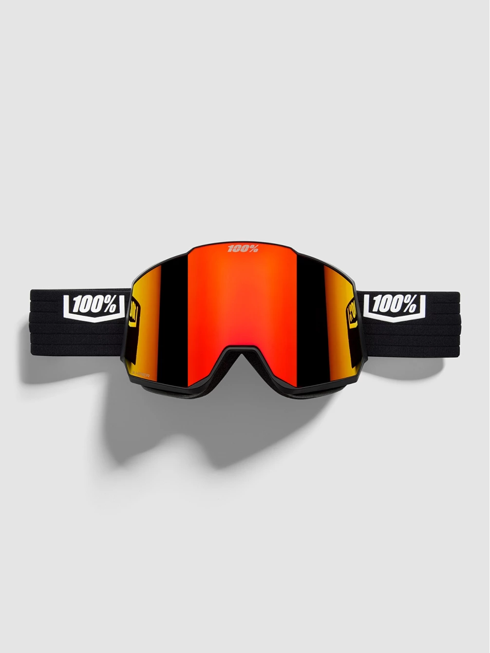 100Percent Snowcraft Xl Hiper Black/Red Goggle 4 100Percent Snowcraft Xl Hiper Black/Red Goggle – Bild 4