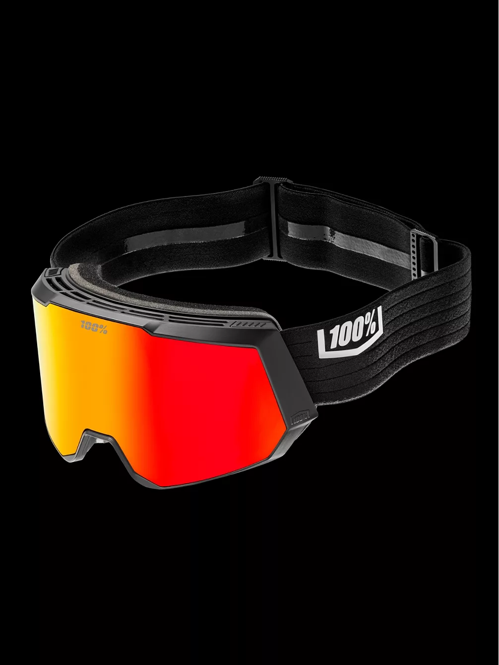 100Percent Snowcraft Xl Hiper Black/Red Goggle 5 100Percent Snowcraft Xl Hiper Black/Red Goggle – Bild 5