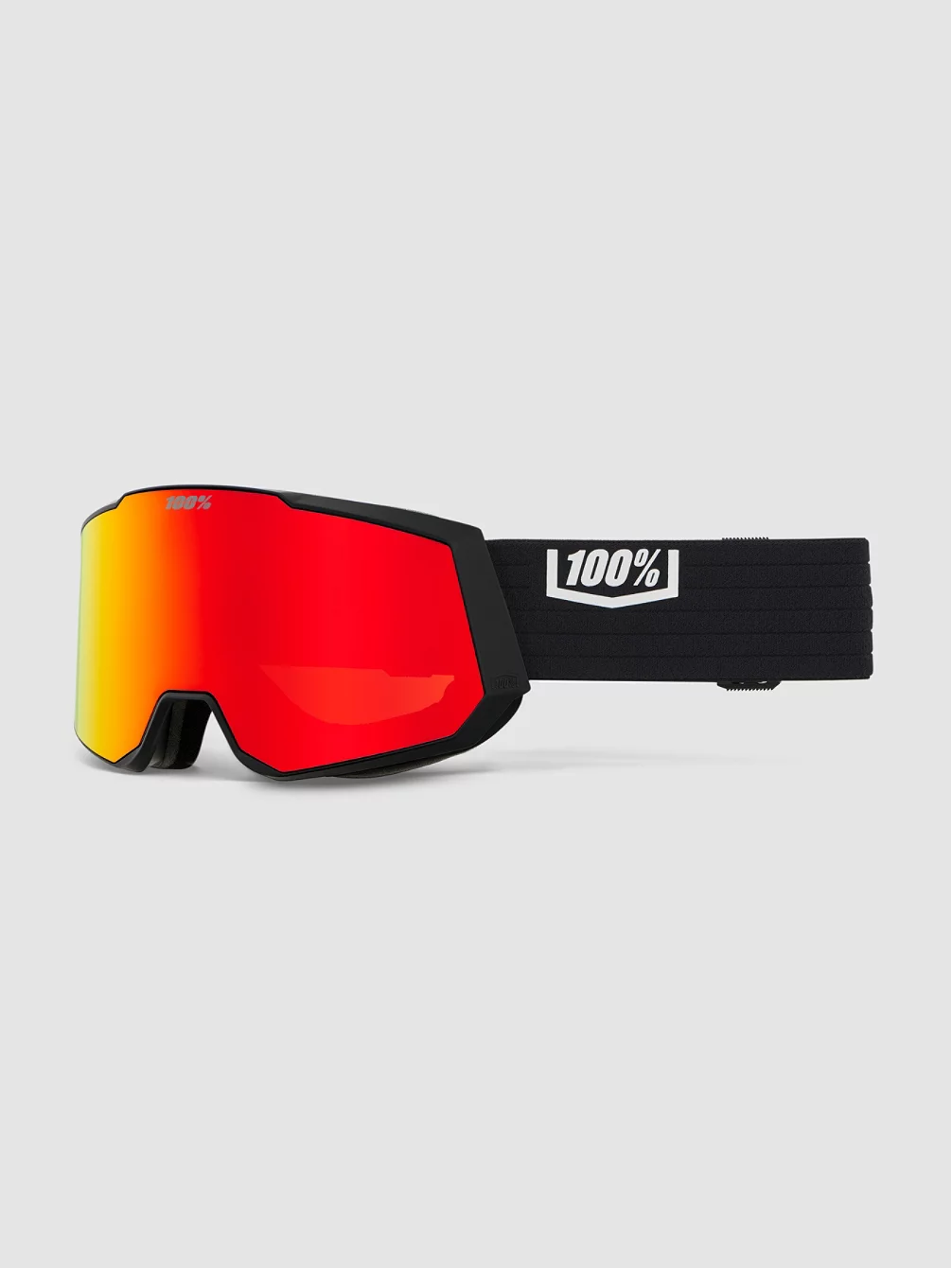 100Percent Snowcraft Xl Hiper Black/Red Goggle 1 100Percent Snowcraft Xl Hiper Black/Red Goggle