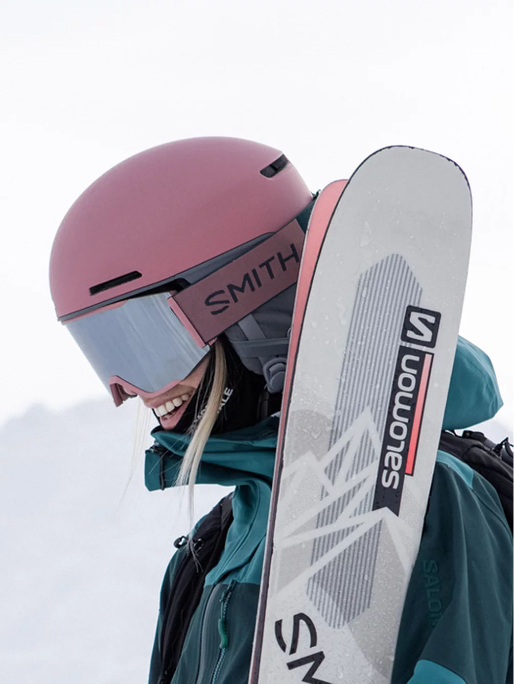 Smith Squad Mag Chalk Rose Everglade(+BonsLns) Goggle 3 Smith Squad Mag Chalk Rose Everglade(+BonsLns) Goggle – Bild 3